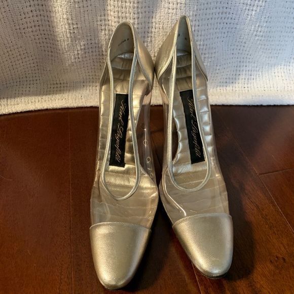 karl lagerfeld vintage stiletto silver translucent - Picture 5 of 8